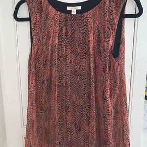 Anthropologie Ella Moss silk top size small